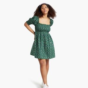 Emerald Trellis Athena Nap Dress